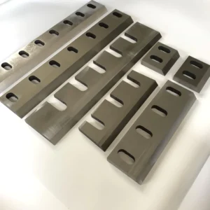 Crusher Blades for Plastic HSS Shredder Blade Knives High Precision Durability Barrel