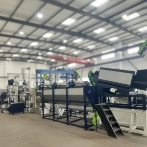 Crushing Washing Machine Recycles Polyethylene Films Waste Recycling Line