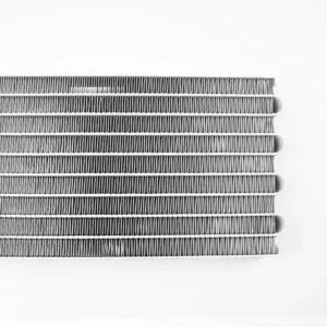 Custom Aluminium Fin Micronchannel Car Condenser Microprocessor Microchip Cooling Microchannel Heat Exchanger Evaporator