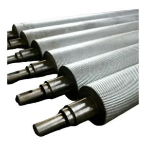 Custom Chilled Cast Film Embossing Roller for Wallpaper Tablecloth Foam Board Furniture Decorative Film Laminating Calendering
