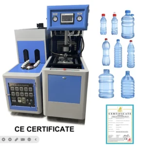 Custom Design 1 Cavity Semi automatic Preform PET 10 Liter Oil Plastic Bottle Blowing Blow Molding Machine