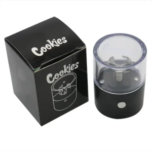 Custom Logo 2 4 Inch Color Portable Electric USB Mini Plastic Herb Grinder