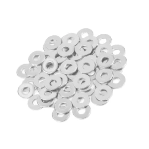 Custom Low friction Plain Black PA66 Glass Filled PTFE Nylon Zinc Plated Washer DIN Plastic Spacer M6 4mm Automotive Industry