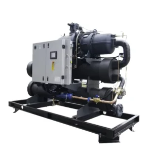 Custom Made Water Cooled Screw Chiller Factory Direct Sale Industrial Chiller for Plastic Extrusion