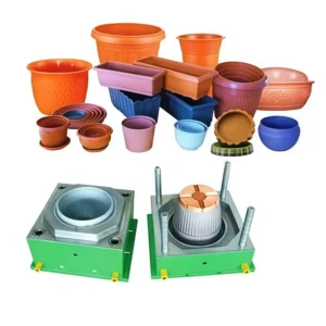 Custom Plastic Injection Molding Manufacturer Garden Flower Pots Moulds Maker Quick Molded Enclosure Injection Mould Tooling