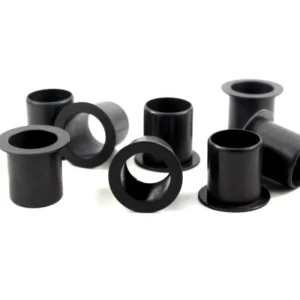 Custom Plastic Metal POM Nylon Flange Sleeve Bush Spacer PEEK Washer Bushing Roller Parts Self Lubricating Precision