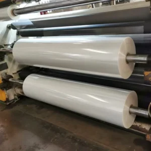 Custom Printable Micro Perforated Clear POF Shrink Film for Cosmetic Stationery Gift Box Hardware Outer Packaging Roll