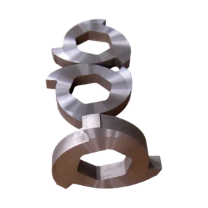 Custom SKD11 3 Claw Blades for Industrial Machinery High Wear Resistance Double Shaft Crusher Knives Plastic Wood Recycling