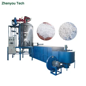 Custom Styrofoam Raw Material Granules Resin Production Making Expandable Polystyrene Foam Beads EPS Pre Expander Machine Price