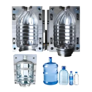 Custom Wide Mouth PET Bottle Aluminum Molds for Plastic Water Drink Barrel Edible Oil Bottle Mould Blow Mould