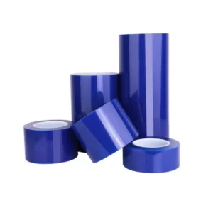 Customizable Blue Soft Self Adhesive PE Protective Film Roll with Blow Molding for Glass Metal Appliance Anti Scratch No Residue