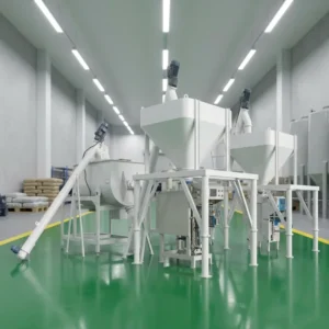 Customizable Horizontal Ribbon Mixer for Versatile Construction Materials Mixing Production Line CE ISO Certified Gear