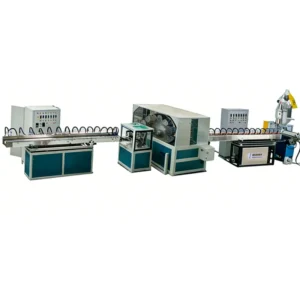 Customizable PVC Fiber Reinforced Hose Production Line with Single screw Extruder Fiber Reinforced Hose Making Machine for Fire