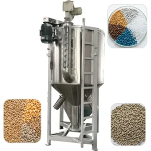 Customizable Vertical Screw Mixer for Plastic and Food Materials High Productivity Energy Saving Multifunctional Mixing Machine