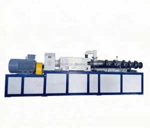Customize PP PE HDPE TPO TPU TPE PVC Resin Conical Double Screw Energy Saving Plastic Sheet & Plate Extruder