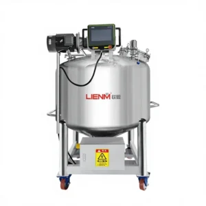 Customized 1000L Mobile Sealed Stirring Tank Fertilizer Mixing Machine 100L Cosmetic Mixing Tank with Stirrer