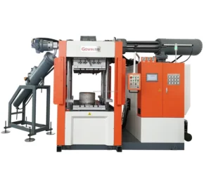 Customized Angle Type HTV Silicone or Rubber Injection Moulding Machine for Polymer Insulator