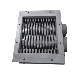 Customized Double Shaft Metal Shredder Crusher Machine Box Shredder Blade Part