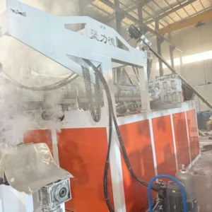 Customized HDPE PP Coil Floor Mat in Roll Spike Backing Production Line Extruder Machine Bar Filament