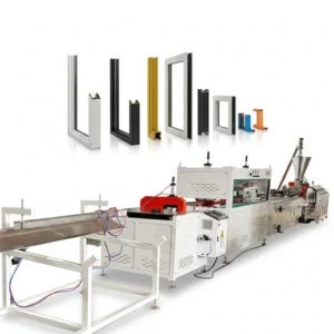 Customized Heavy Duty Plastic Profile Extrusion Line for Door & Window Frame PP Groove WPC Floor & Floor Profile Production