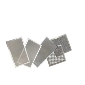 Customized Metal Filter Screen For Range Hoods High Density Wire Mesh Grease Filter Panel Easy Clean Kitchen Air Filter