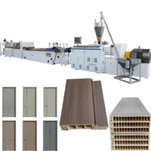 Customized Plastic PVC WPC Door Board Door Frame Jamb Cover Extruder Making Machine