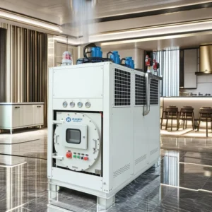 Customized Plastic Production Industrial 15HP Injection Molding Machine Air Cooled Water Chiller for Hotel