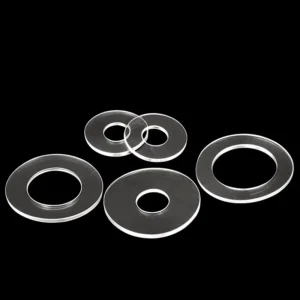 Customized Plastic Washer Flat Washer Nylon Transparent Clear Plastic Washers