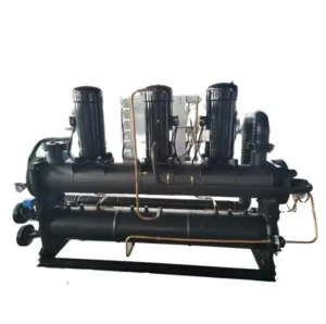 Customized Seawater Water cooled Chiller with Compressor Pump Fishing Boat Shell Tube Condenser