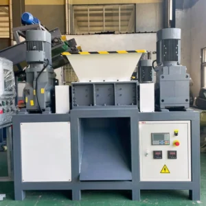 Customized Single and Double Axis shredder Hard Disk Circuit Board and Medical Waste shredder