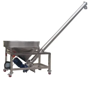 Customized Stainless Steel 230L Hopper Conveyor Screw Feeder for Manufacturing Plant with 3 5m3 h Capacity