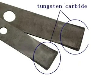 Customized Tungsten Carbide Hammer Pieces Crusher Spare Parts Agricultural Machinery Parts Swing Hammer Blade 0.5kg