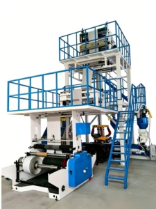 DB-A2200 ABA Two-layer Co-extrusion LDPE LLDPE MLLDPE Recycled Agricultural Mulch White Black Film Blowing Machine High Motor