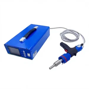 DW W28 800 Portable Automatic Ultrasonic Welding Machine 220V 28kHz 0.8kW 5 10mm Welding Area Farm Use Plastic Welder