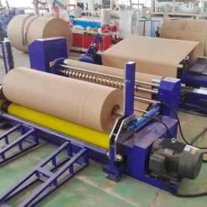 Delta PLC Controlled Paper Slitting Machine Core Components Motor Bearing Gear Slitter Rewinder with Cutting Rewinding Features