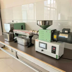Desktop CT30 15 Lab Mini Parallel Twin Screw Pelletizing Machine for Laboratory Double Two Screw Plastic Granulating Line