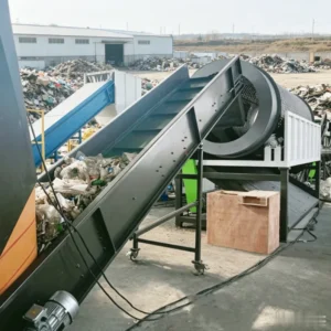 Dewatering and Drying Integrated Plastic Washing Line Fully Automatic