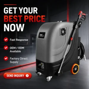 Diesel Powered Plastic Hot Water Pressure Washer for Industrial Cleaning