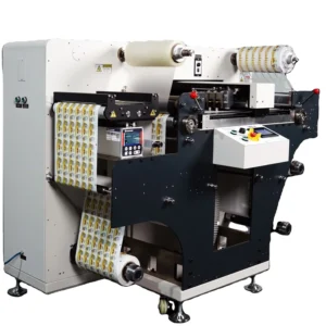 Digital Full Servo Motor Paper Die Cutting Machine Slitting and Rewinding Paper Cutter Machine for Label Sticker