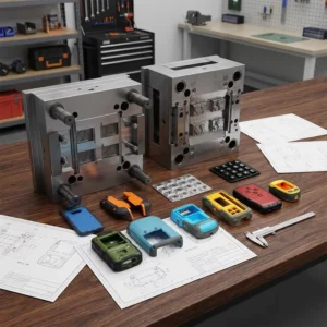 Digital Multimeter Housing Shell Enclosure ABS PC Plastic Handheld Tester Cover Injection Molding OEM