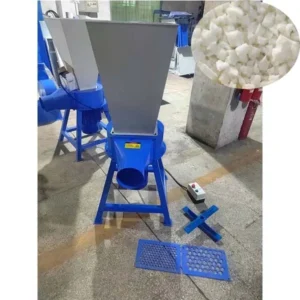 Direct From Factory Energy Efficient Sponge Pelletizer White Foam Breaking Into Particles Machine