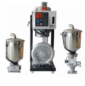 Direct Plastic Vacuum Feeder Auto Loader 380V Computer Controlled Feeding Machine 450kg/h Capacity for Plastic Raw