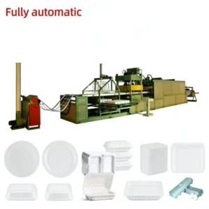 Disposable Foam Take Away Food Container Production Line PS EPS Styrofoam Box Egg Tray Making Machine