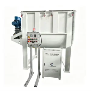 Double Helical Ribbon Blender Mixer with Explosion Proof Electrical Cabinet