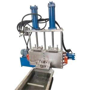 Double High Specification Non-Stop Hydraulic Screen Changer for Plastic Extrusion Steel Material Easy to Operate