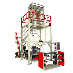 Double Layers Co extrusion Polythene Ldpe Hdpe Plastic Film Extruder Blowing Machine