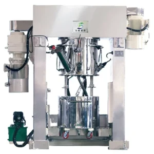 Double Planetary Mixer 650L Industrial Blender for Chemicals Multi Functional Dispersion Mixing High Efficient Bearing Gear