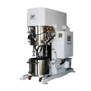 Double Planetary Power Mixer Chemical High Efficiency Motor SKF NSK Bearings Dual Shaft Mixing Equipment for Silicone Sealant