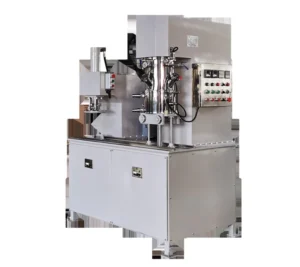 Double Planetary Vacuum Dispersion Mixer 5L Stainless Steel with Motor Gearbox Bearing for Chemicals Processing