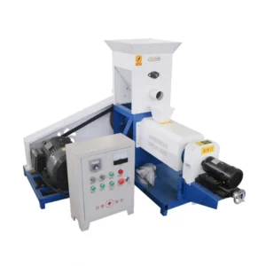 Double-Screw Stainless Steel Feed Extruder Machine High-Capacity Floating Fish Feed Pellet Mill Industrial Processing Plant